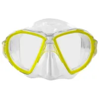 Mască pentru înot AquaLung LOOK Blk Ylw LC Adulți/ Universal