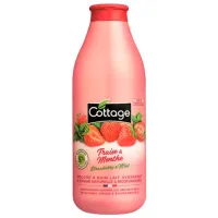 Gel de duș Cottage Shower Gel & Bath Milk Strawberry & Mint Pentru ea