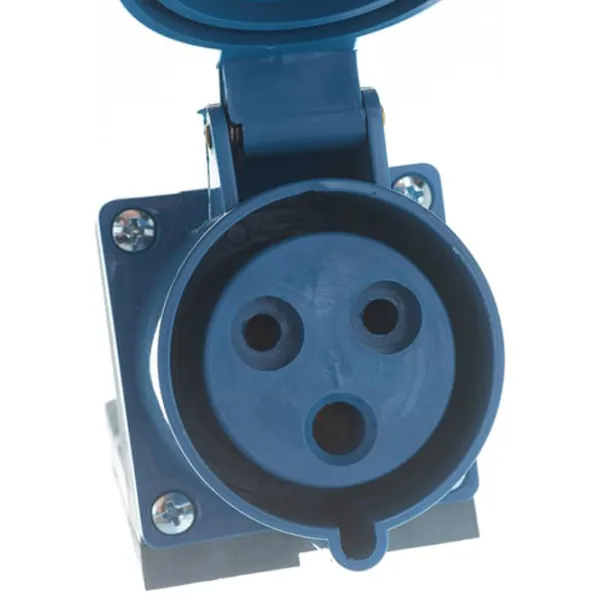 Priză IEK PSR11-032-3 220 V/ Type DIN/ Blue photo 5 Priză IEK PSR11-032-3 220 V/ Type DIN/ Blue photo 5