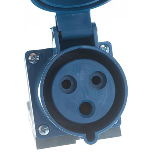 Priză IEK PSR11-032-3 220 V/ Type DIN/ Blue photo 5 Priză IEK PSR11-032-3 220 V/ Type DIN/ Blue photo 5