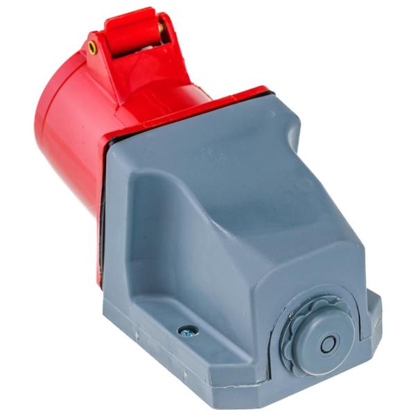 Розетка IEK PSR12-032-4 380 - 415 В/ Тип DIN/ Красный photo 3