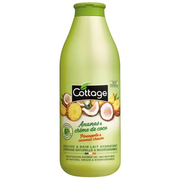 Gel de duș Cottage Shower Gel & Bath Milk Pineapple & Coconut Pentru ea photo 1 Gel de duș Cottage Shower Gel & Bath Milk Pineapple & Coconut Pentru ea photo 1