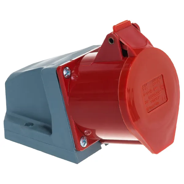 Priză IEK PSR12-032-5 380 - 415 V/ Type DIN/ Red photo 2 Priză IEK PSR12-032-5 380 - 415 V/ Type DIN/ Red photo 2
