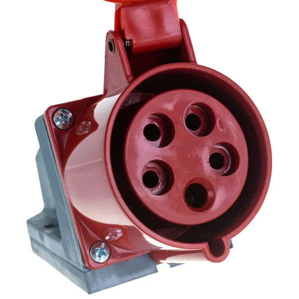 Priză IEK PSR12-032-5 380 - 415 V/ Type DIN/ Red photo 6 Priză IEK PSR12-032-5 380 - 415 V/ Type DIN/ Red photo 6