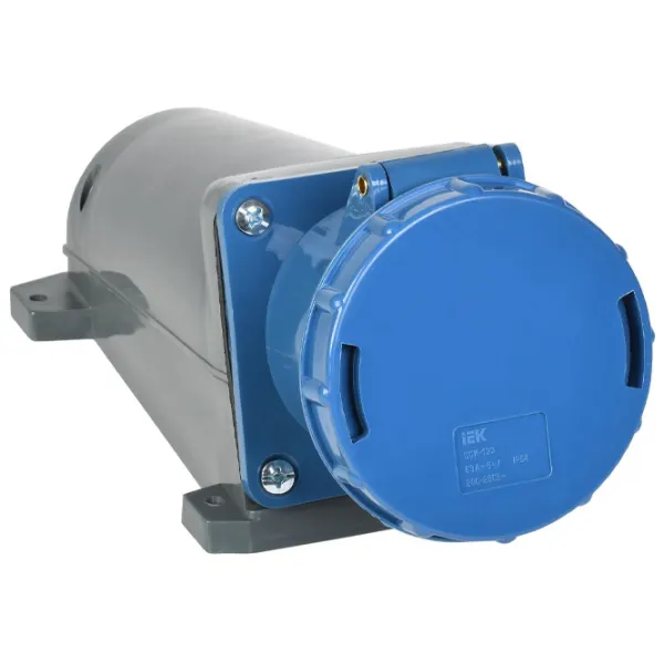 Розетка IEK PSR11-063-3 220 - 240 В/ Тип DIN/ Blue photo 1 Розетка IEK PSR11-063-3 220 - 240 В/ Тип DIN/ Blue photo 1