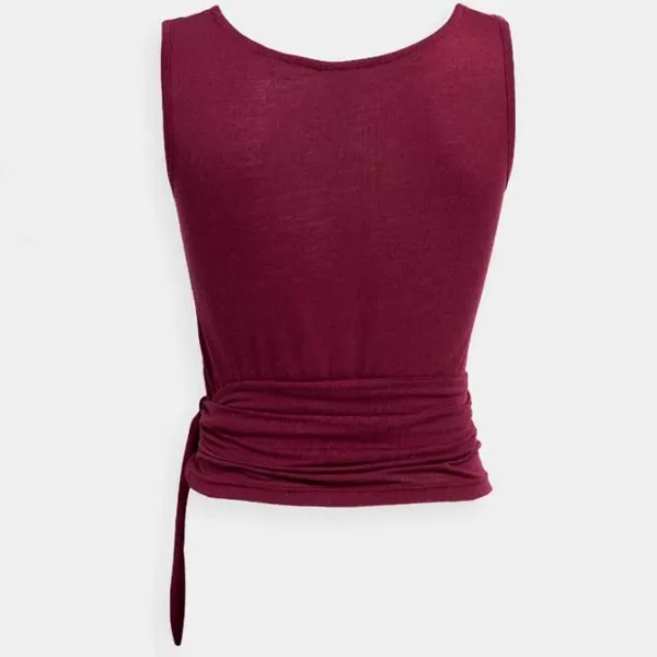 Футболка для женщин 4F H4L22-TSD025 70% модал/ Темная вишня photo 2