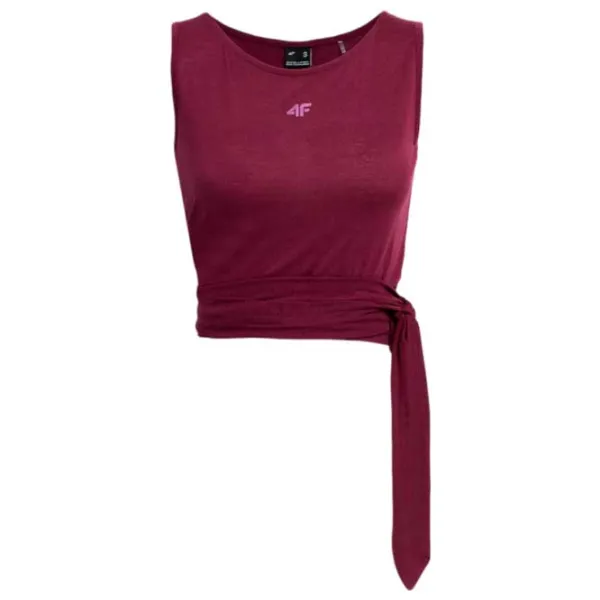 Футболка для женщин 4F H4L22-TSD025 70% модал/ Темная вишня photo 1