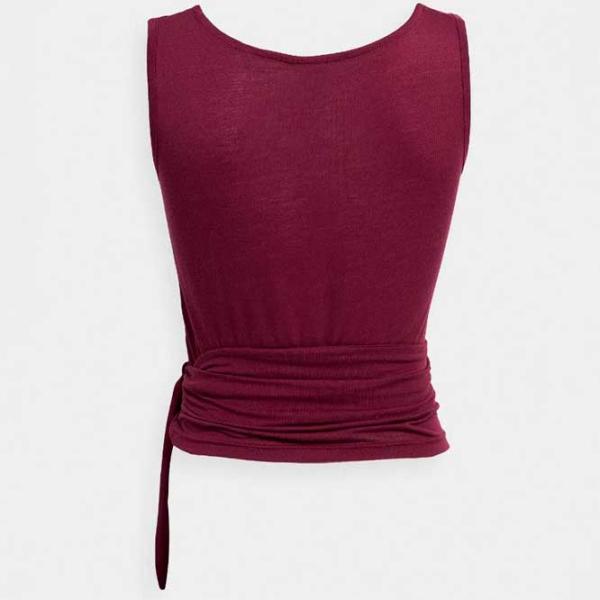 Футболка для женщин 4F H4L22-TSD025 70% модал/ Темная вишня photo 3