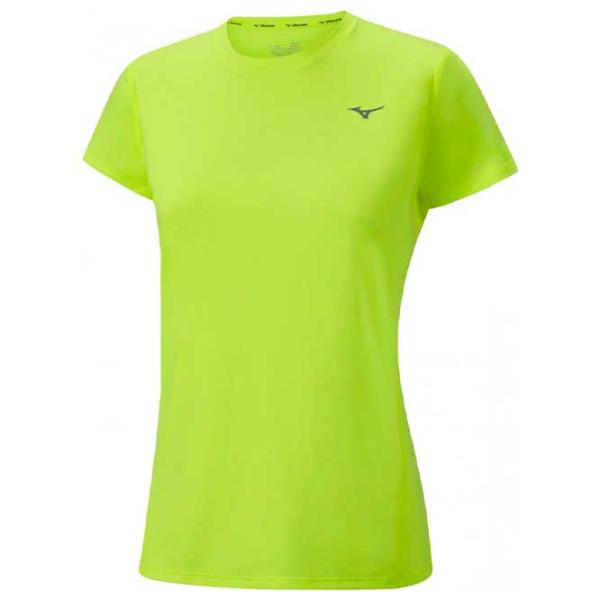 Tricou pentru femei Mizuno Impulse Core Tee 100% poliester/ Yellow photo 1 Tricou pentru femei Mizuno Impulse Core Tee 100% poliester/ Yellow photo 1