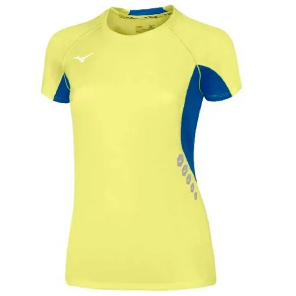 Tricou pentru femei Mizuno U2EA7202 100% poliester/ Yellow photo 1