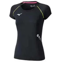 Футболка для женщин Mizuno Premium Tee 100% полиэстер/ Black