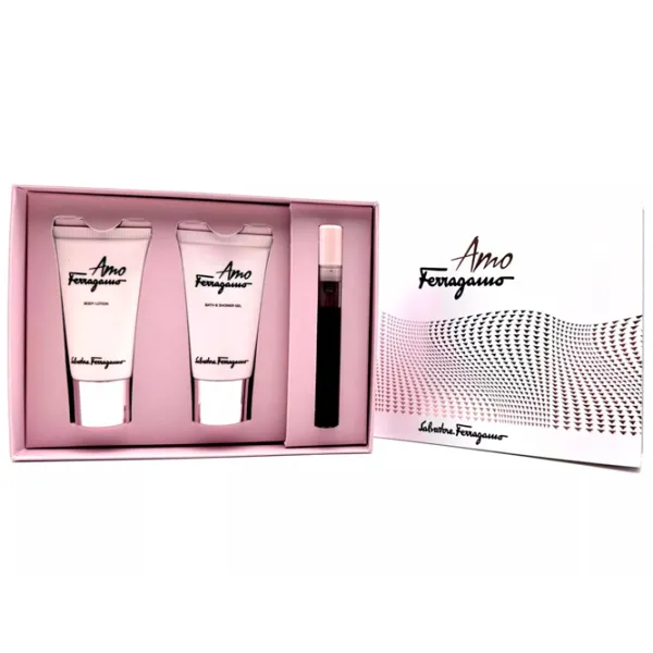 Набор Salvatore Ferragamo Mini set amo edp Для неё photo 2 Набор Salvatore Ferragamo Mini set amo edp Для неё photo 2