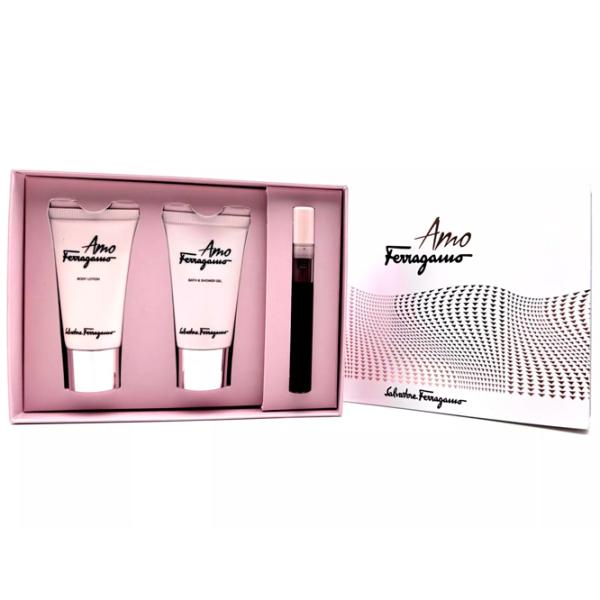 Набор Salvatore Ferragamo Mini set amo edp Для неё photo 2 Набор Salvatore Ferragamo Mini set amo edp Для неё photo 2