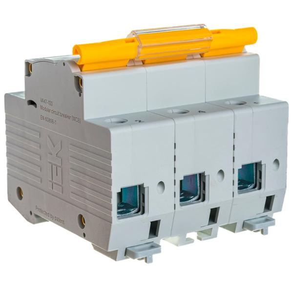 Întrerupător automat IEK MVA40-3-100-D Modulară/ 100 A photo 2