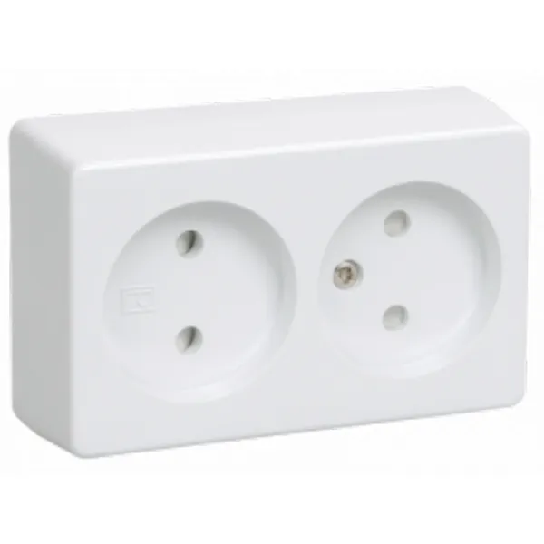 Розетка IEK ERB20-K01-10-DC 220 - 240 В/ Type-C/ White photo 1