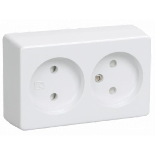 Розетка IEK ERB20-K01-10-DC 220 - 240 В/ Type-C/ White photo 1