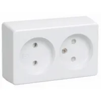 Priză IEK ERB20-K01-10-DC 220 - 240 V/ Type-C/ White