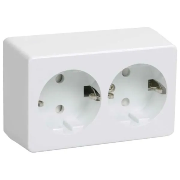 Priză IEK ERB21-K01-16-DC 220 - 240 V/ Type-F/ White photo 1 Priză IEK ERB21-K01-16-DC 220 - 240 V/ Type-F/ White photo 1