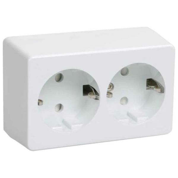 Priză IEK ERB21-K01-16-DC 220 - 240 V/ Type-F/ White photo 1 Priză IEK ERB21-K01-16-DC 220 - 240 V/ Type-F/ White photo 1