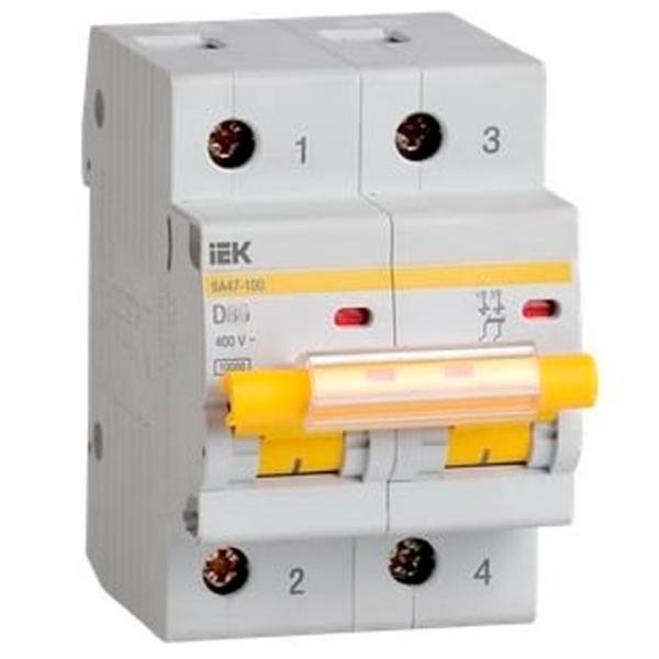 Автоматический выключатель IEK MVA40-2-025-D Модульная/ 25 A photo 1