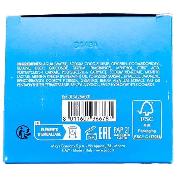 Гель для душа Pupa Nourishing Life Energy Для неё photo 2 Гель для душа Pupa Nourishing Life Energy Для неё photo 2