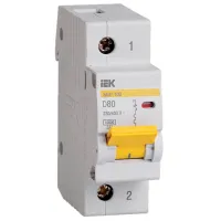 Întrerupător automat IEK MVA40-1-080-D Modulară/ 80 A