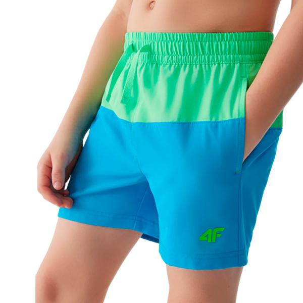 Шорты для мальчиков 4F 4FJWSS24UBDSM069 134 - 140 см/ Blue photo 4 Шорты для мальчиков 4F 4FJWSS24UBDSM069 134 - 140 см/ Blue photo 4