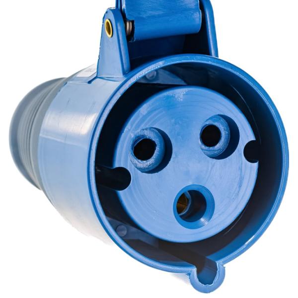 Priză mobilă IEK PSR21-032-3 220 - 240 V/ Type-K/ Blue photo 3 Priză mobilă IEK PSR21-032-3 220 - 240 V/ Type-K/ Blue photo 3