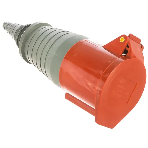 Priză mobilă IEK PSR22-032-4 380 - 415 V/ Type DIN/ Red photo 2