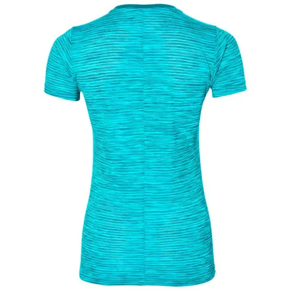 Tricou pentru femei Asics Fuzex v neck ss 100% poliester/ Blue photo 2 Tricou pentru femei Asics Fuzex v neck ss 100% poliester/ Blue photo 2