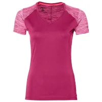 Футболка для женщин Asics Fuzex v neck ss 100% полиэстер/ Pink