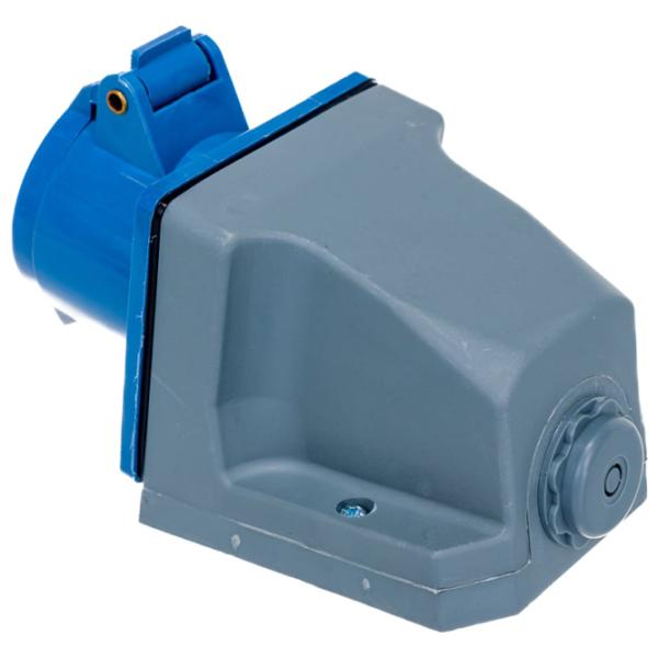 Priză IEK PSR11-016-3 220 - 240 V/ Type DIN/ Blue photo 3 Priză IEK PSR11-016-3 220 - 240 V/ Type DIN/ Blue photo 3