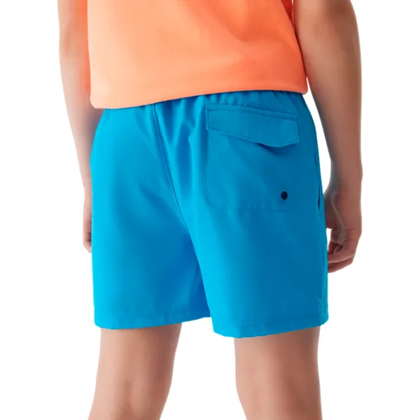 Pantaloni scurți pentru băieți 4F 4FJWSS24UBDSM066 122 - 128 cm/ Blue photo 2