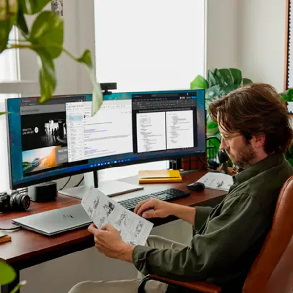 Монитор HP E45c G5 44.5" DQHD 165 Гц/ 3 мс/ Black photo 6