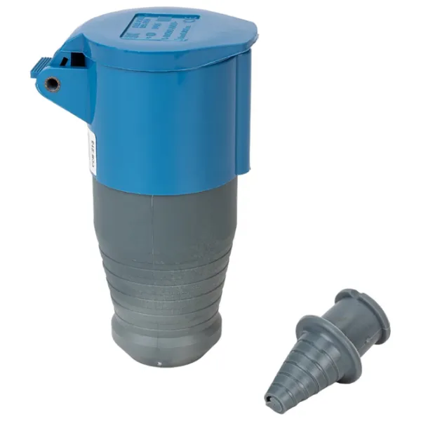 Priză mobilă IEK PSR21-016-3 220 - 240 V/ Type DIN/ Blue photo 2