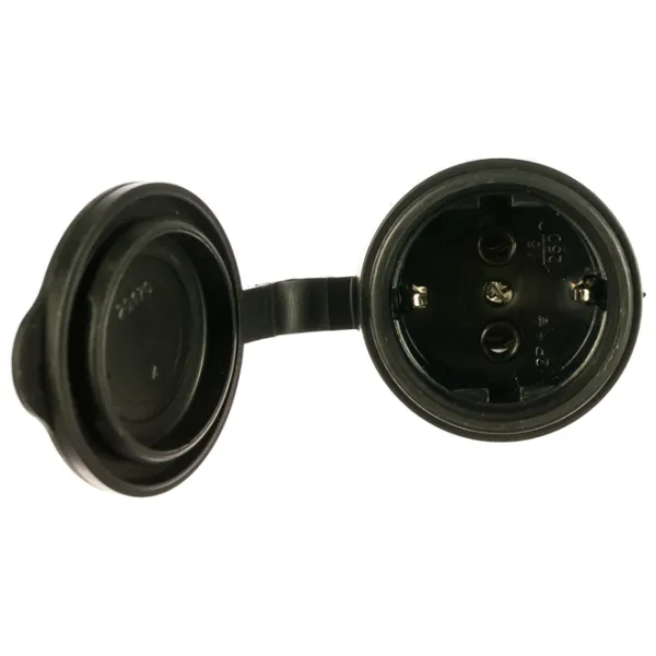 Мобильная розетка IEK PKR21-016-2-K02 220 - 240 В/ Type-F/ Black photo 4 Мобильная розетка IEK PKR21-016-2-K02 220 - 240 В/ Type-F/ Black photo 4