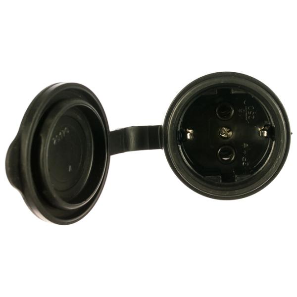 Мобильная розетка IEK PKR21-016-2-K02 220 - 240 В/ Type-F/ Black photo 4 Мобильная розетка IEK PKR21-016-2-K02 220 - 240 В/ Type-F/ Black photo 4