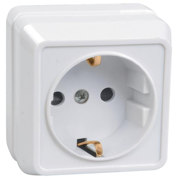 Priză IEK ERO11-K01-16-DC 220 - 240 V/ Type-F/ White photo 1 Priză IEK ERO11-K01-16-DC 220 - 240 V/ Type-F/ White photo 1