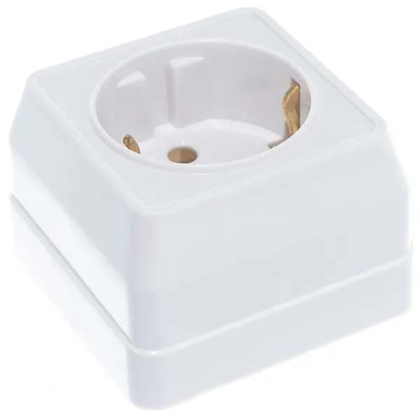 Priză IEK ERO11-K01-16-DC 220 - 240 V/ Type-F/ White photo 3 Priză IEK ERO11-K01-16-DC 220 - 240 V/ Type-F/ White photo 3