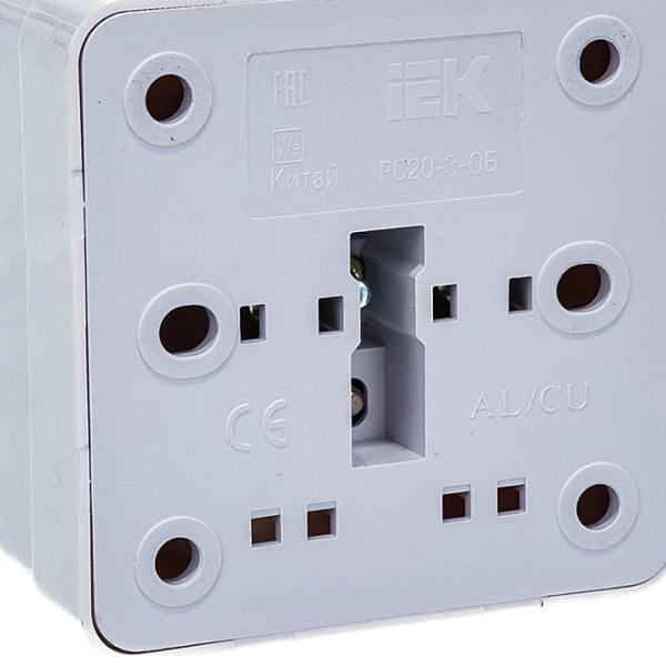Priză IEK ERO11-K01-16-DC 220 - 240 V/ Type-F/ White photo 5 Priză IEK ERO11-K01-16-DC 220 - 240 V/ Type-F/ White photo 5