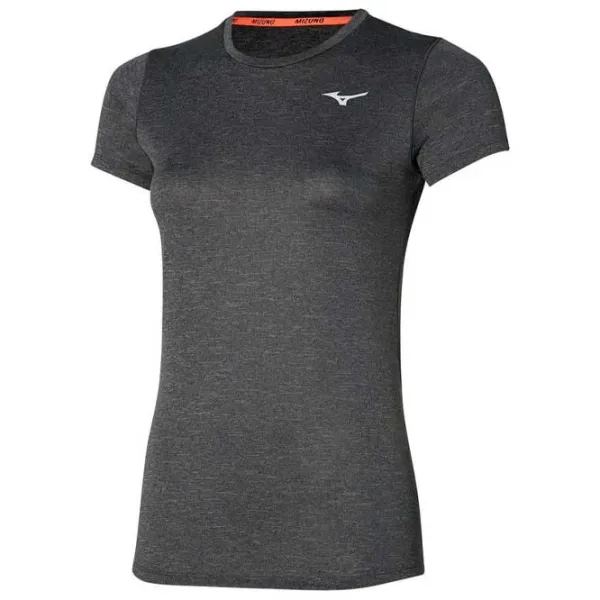 Футболка для женщин Mizuno Core Graphic Tee 100% полиэстер/ Black photo 1