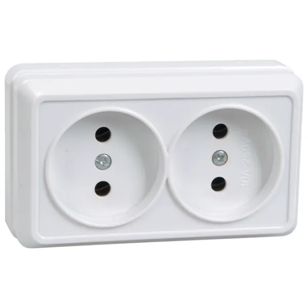 Priză IEK ERO20-K01-10-DC 220 - 250 V/ Type-F/ White photo 1 Priză IEK ERO20-K01-10-DC 220 - 250 V/ Type-F/ White photo 1