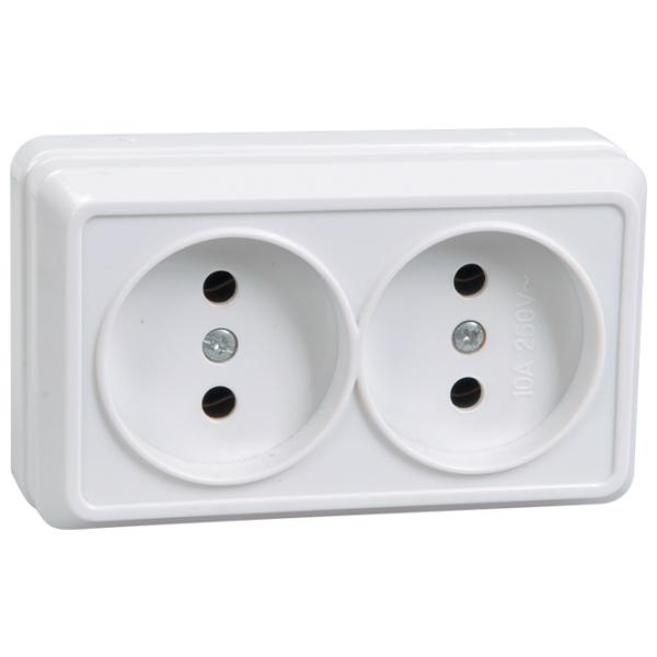 Priză IEK ERO20-K01-10-DC 220 - 250 V/ Type-F/ White photo 1 Priză IEK ERO20-K01-10-DC 220 - 250 V/ Type-F/ White photo 1