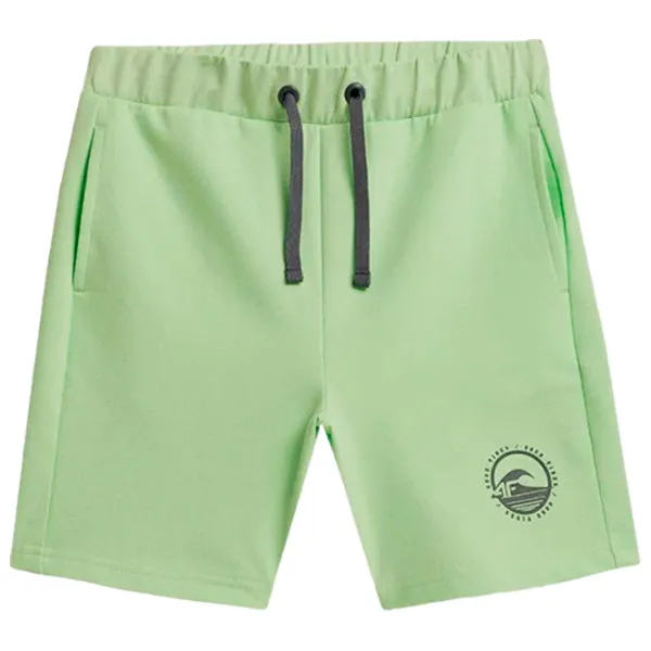 Pantaloni scurți pentru băieți 4F hjl22-jskmd003 134 - 140 cm/ Green photo 1