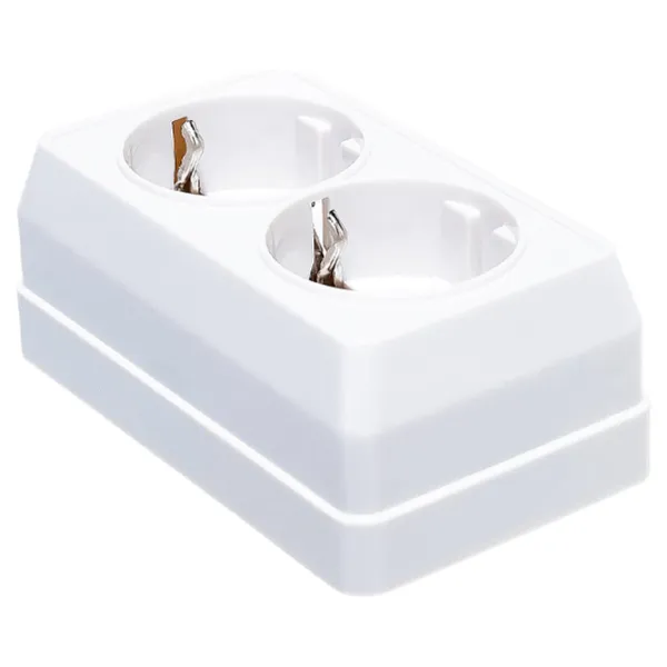 Priză IEK ERO21-K01-16-DC 220 - 250 V/ Type-F/ White photo 2