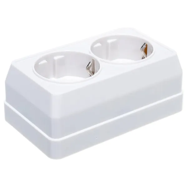 Priză IEK ERO21-K01-16-DC 220 - 250 V/ Type-F/ White photo 3