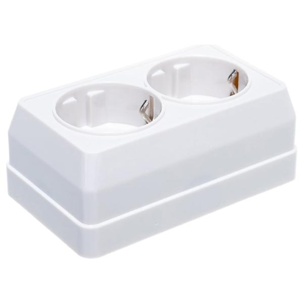 Priză IEK ERO21-K01-16-DC 220 - 250 V/ Type-F/ White photo 3