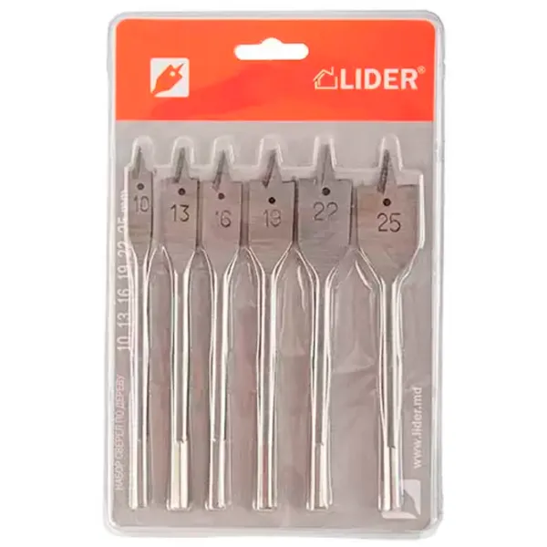 Set de burghie Lider 194100 Oțel photo 2