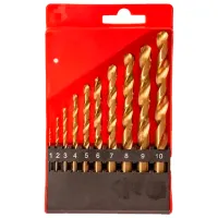 Набор сверл Profmet 165765 HSS-TIN