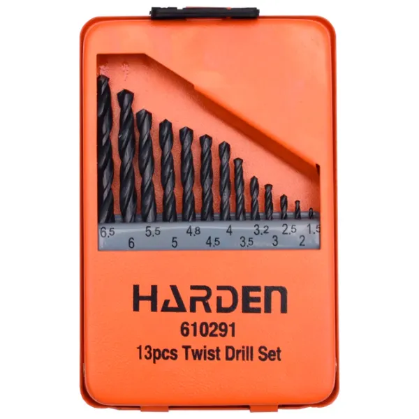 Set de burghie Harden 610291 HSS photo 1 Set de burghie Harden 610291 HSS photo 1